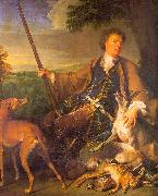 Francois Desportes Self Portrait in Hunting Dress oil painting picture wholesale